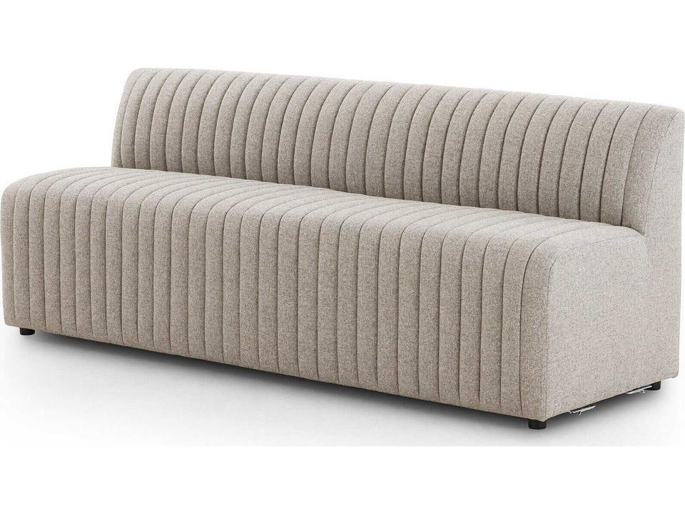 Augustine Upholstered Dining Bench in Orly Natural Polyester