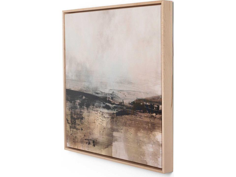 Art Studio Natural Maple / White Distant Forest By Dan Hobday Wall Art