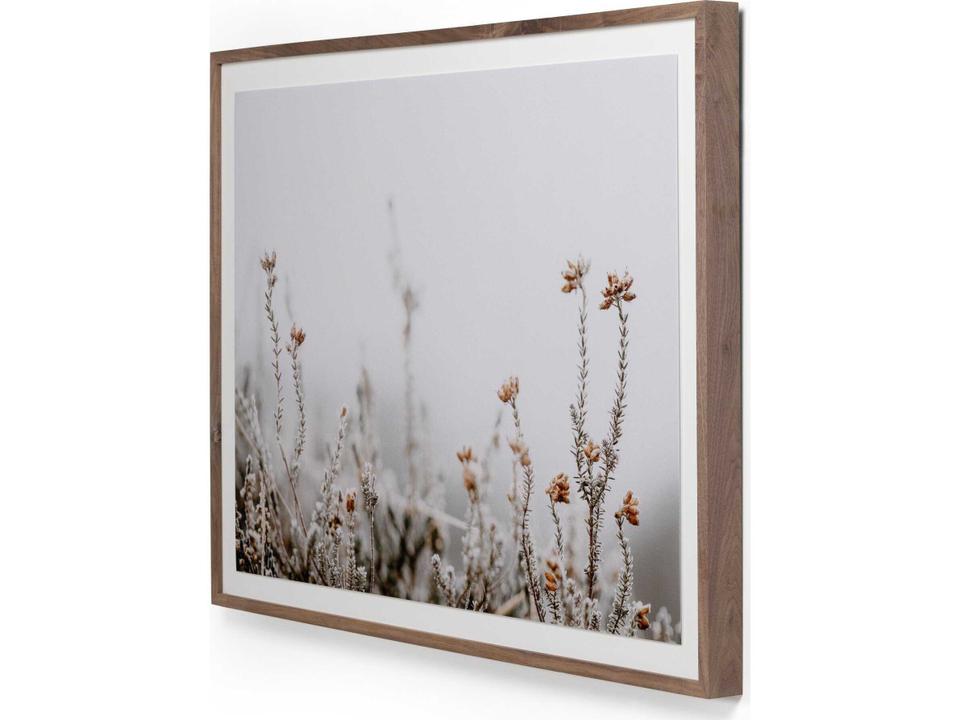 Art Studio In The Details II by Annie Spratt Wall Art with Rustic Walnut Frame