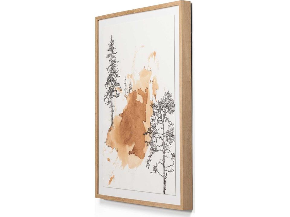 Art Studio Into The Woods-I Santhosh Framed Wall Art