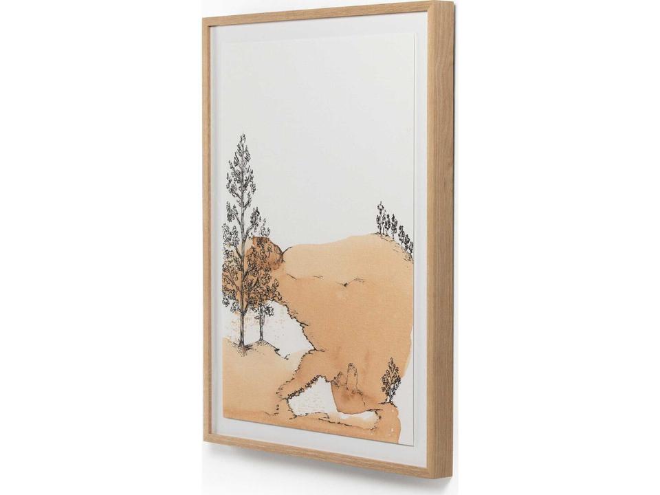 Art Studio Into The Woods-II By Santhosh Framed Wall Art