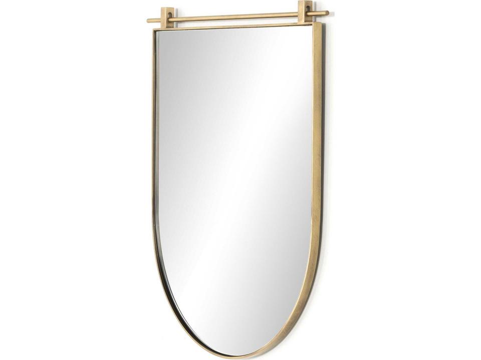 Hutton Chico Antique Brass Small Arch Mirror