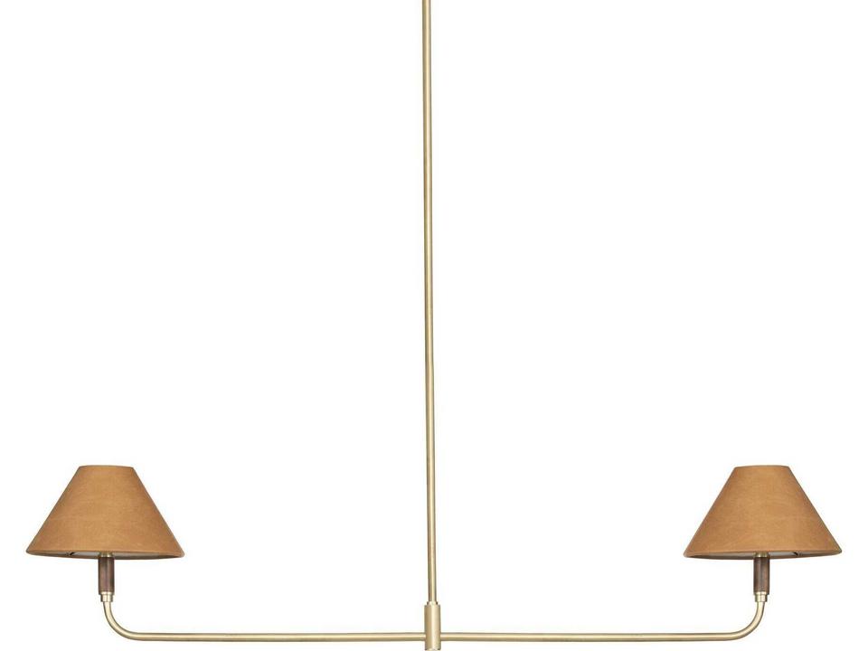 Cullen Linear Double Pendant Mid-Century Modern