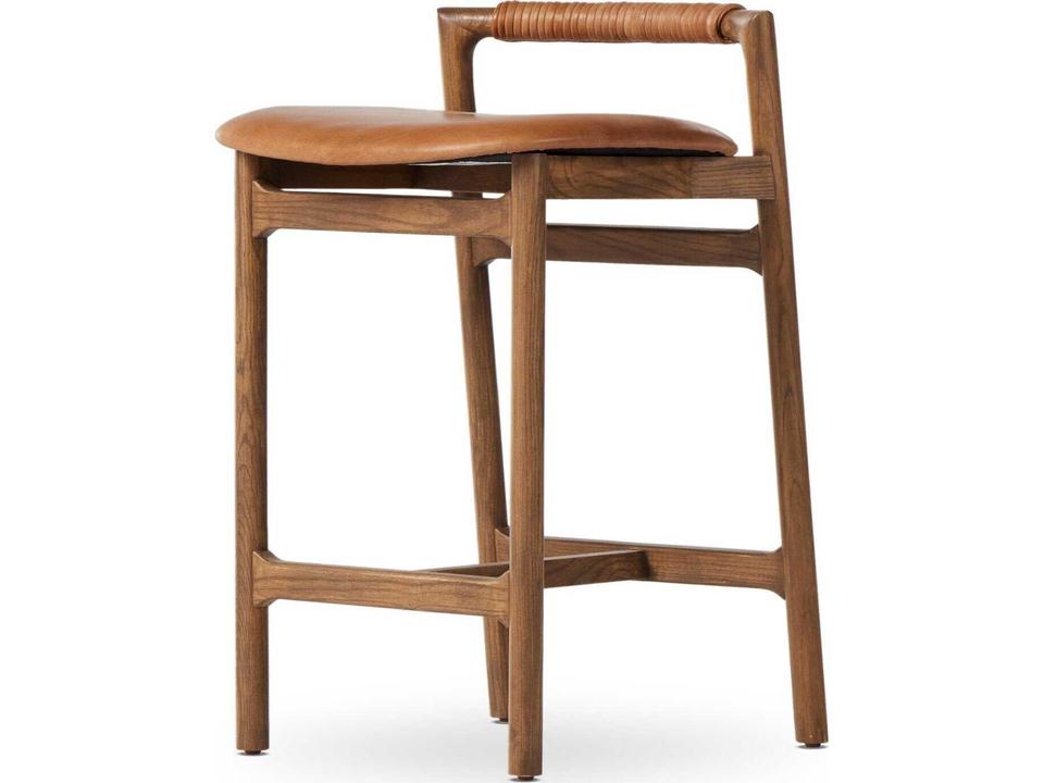 Baden Counter Stool Allston Minimalist Leather