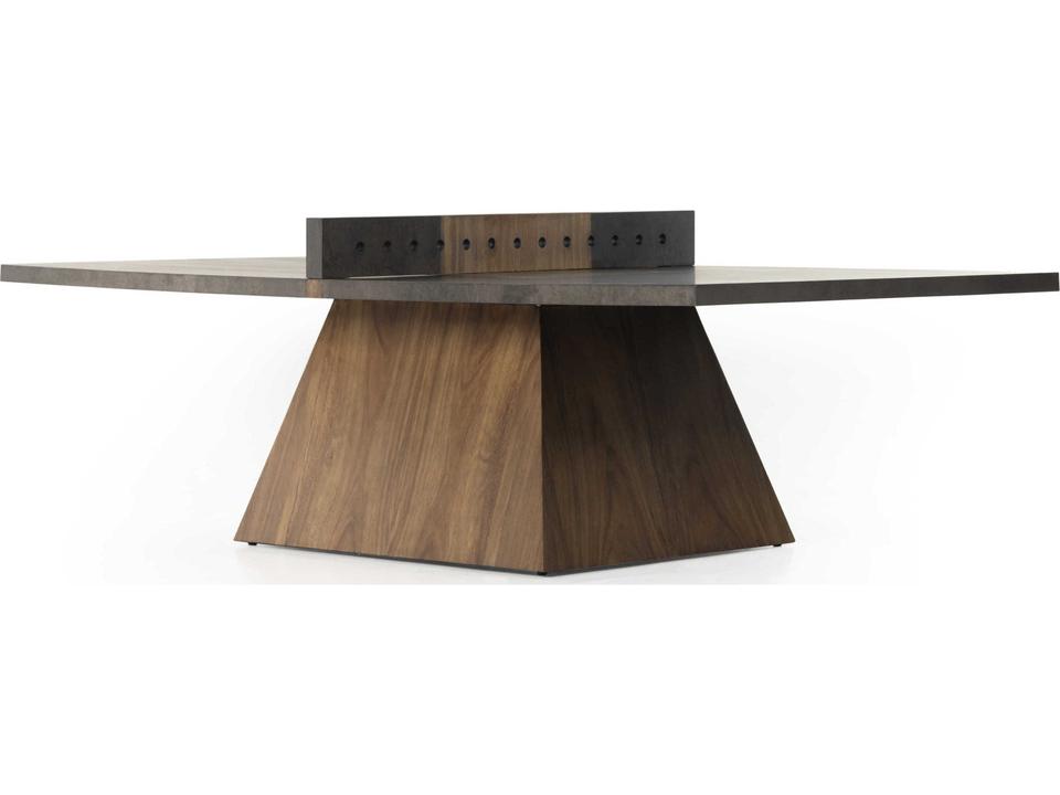 Wesson Ping Pong Table Natural Brown Guanacaste