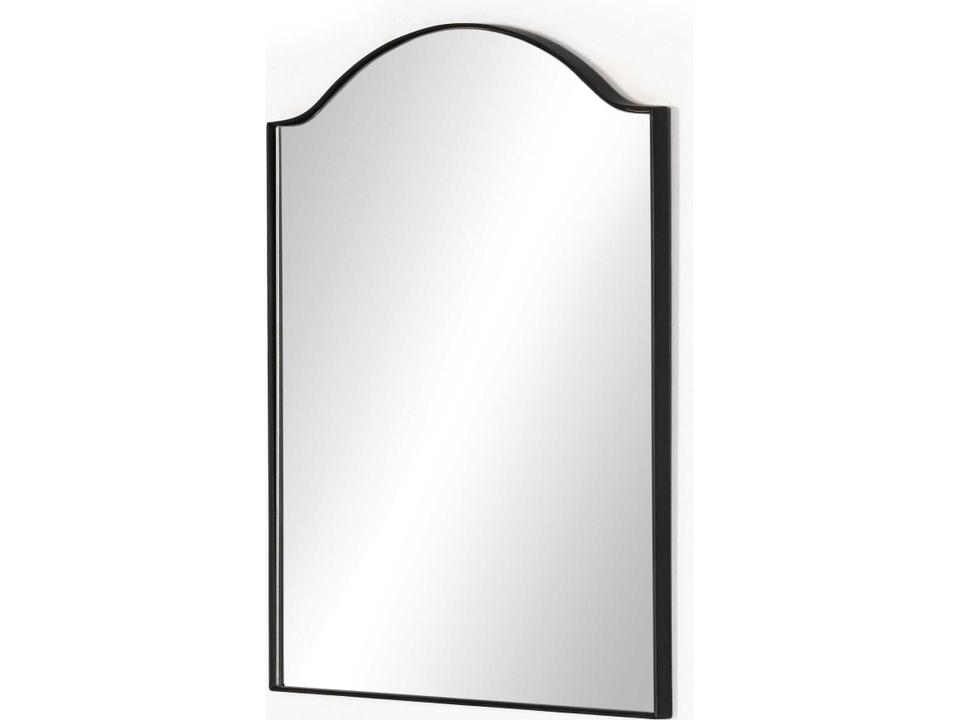 Asher Jacques Gunmetal Small Mirror