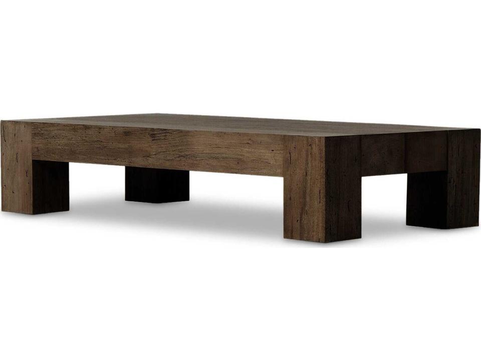 Abaso Rectangular Coffee Table Wesson Ebony Oak