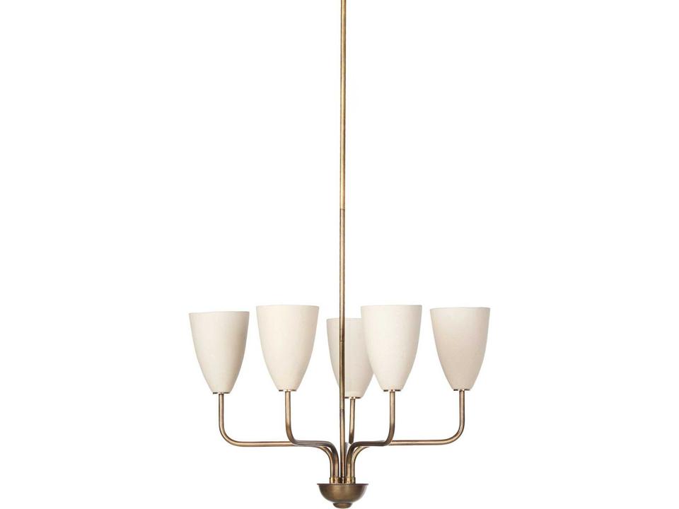 Jasmine Brass Traditional Dome Chandelier