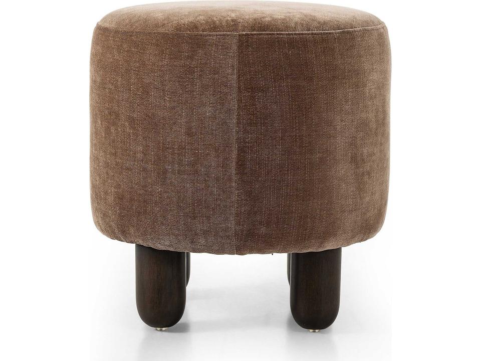 Globetrotter Zena Beige Upholstered Ottoman