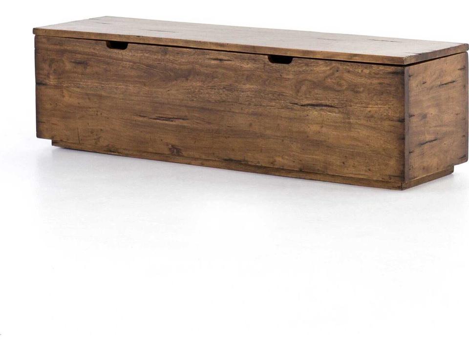 Harmon Duncan Reclaimed Fruitwood Storage Trunk