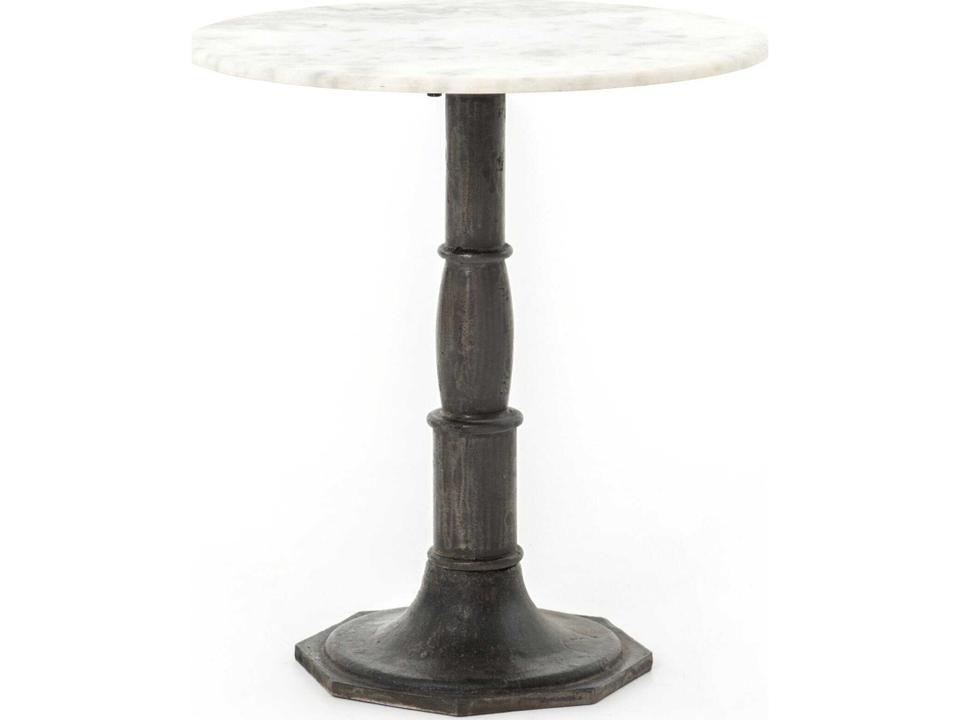 Rockwell Lucy Round Marble End Table