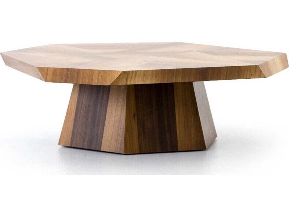 Brooklyn Octagonal Coffee Table in Blonde Yukas