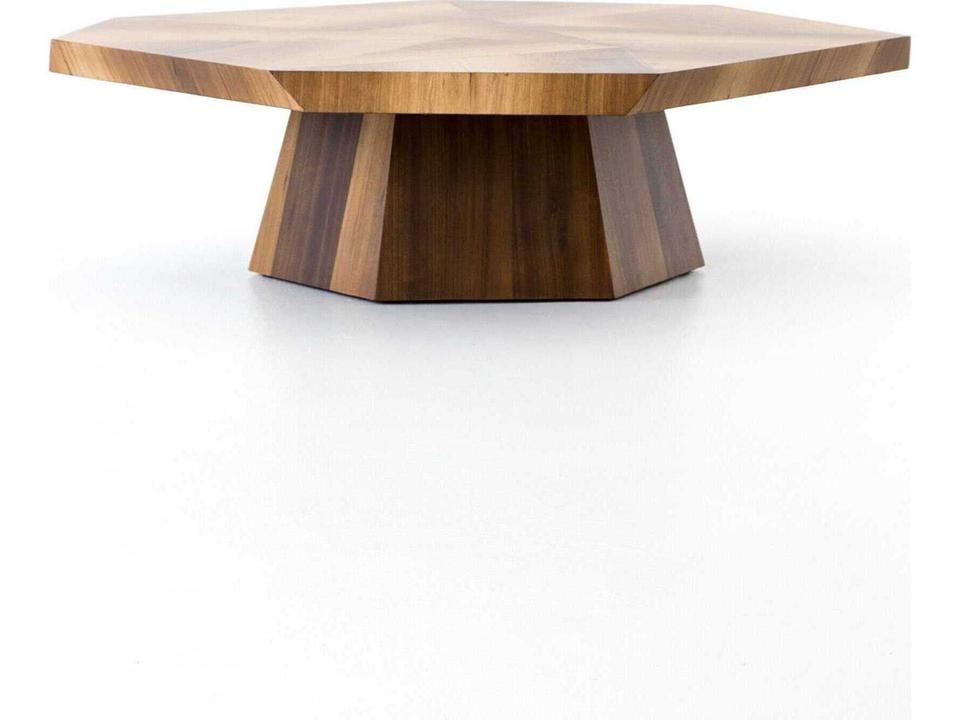 Globetrotter Brooklyn Octagon Wood Blonde Yukas Coffee Table