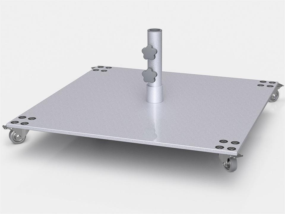 Steel Plate Wheel Base
