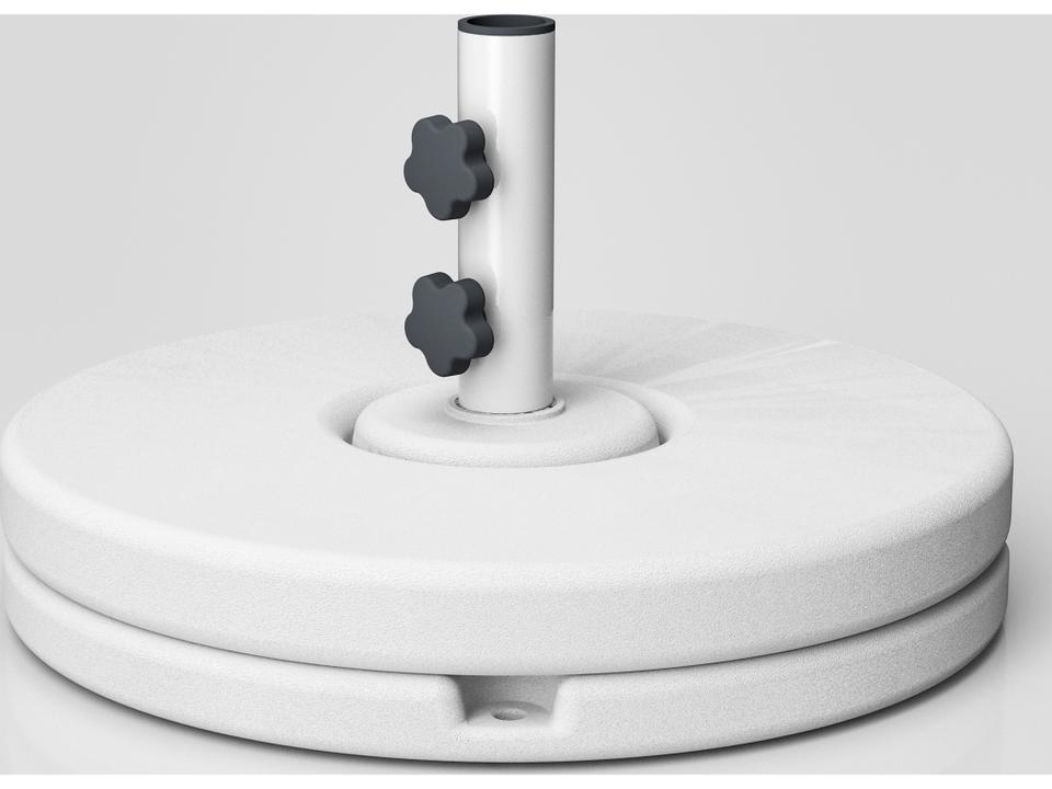 70 Pound Round Resin Coated Concrete Base