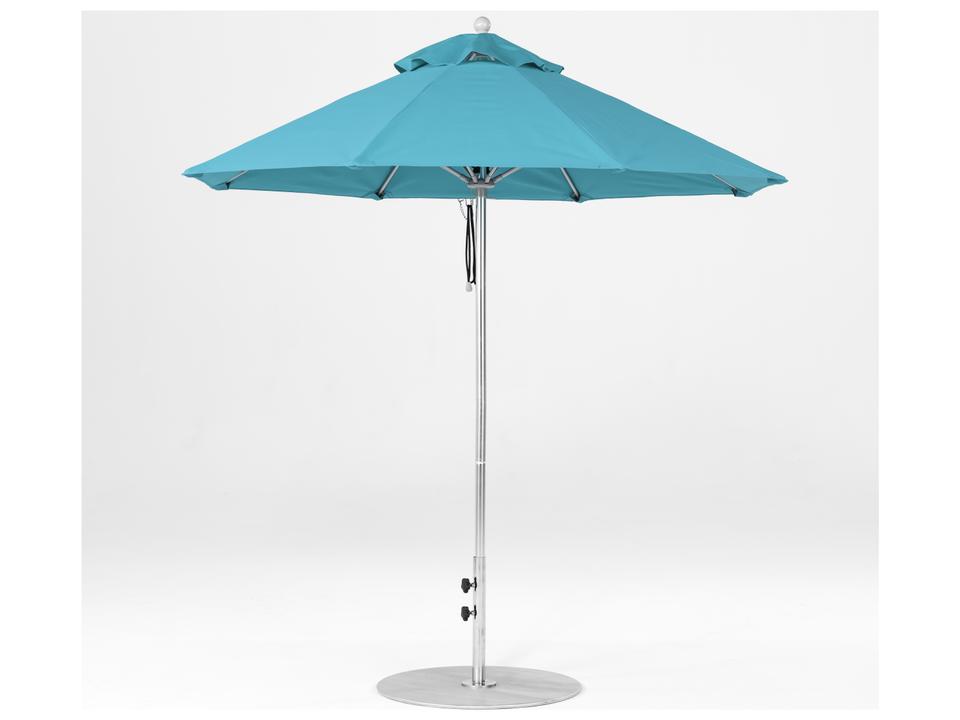 Monterey 7.5 Foot Octagon Pulley Lift Market Umbrella