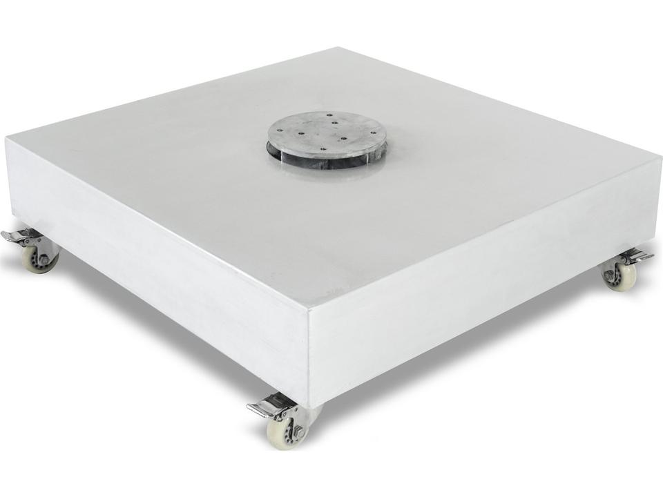 Frankford Aurora Steel Silver Anodized Wheel Base