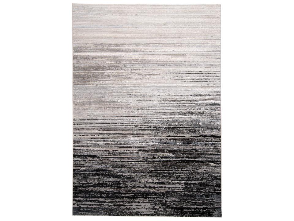 Feizy Micah Area Rug Black and Dark Gray Contemporary