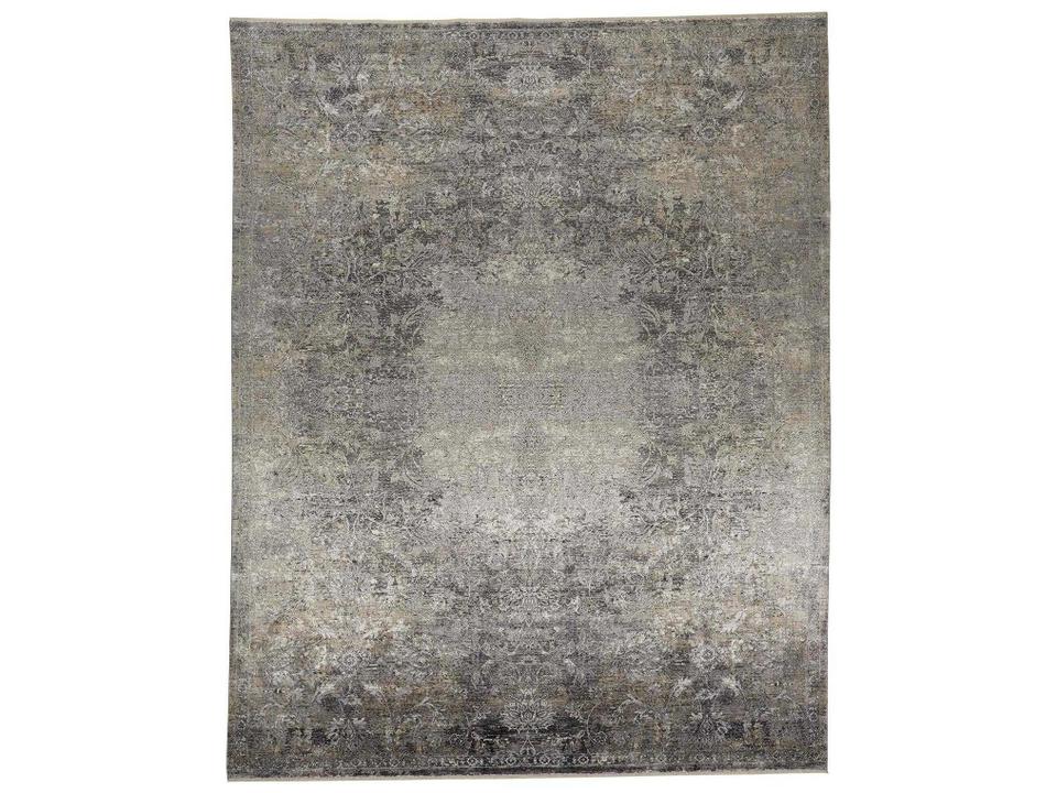 Sarrant Area Rug Stone Power Loomed Viscose