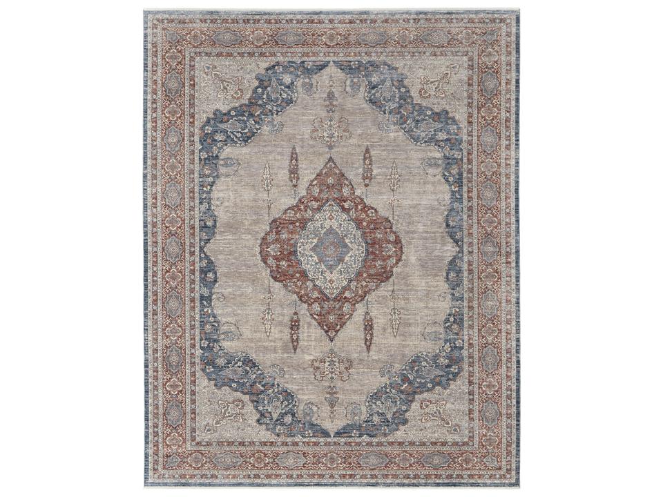 Marquette Bordered Area Rug