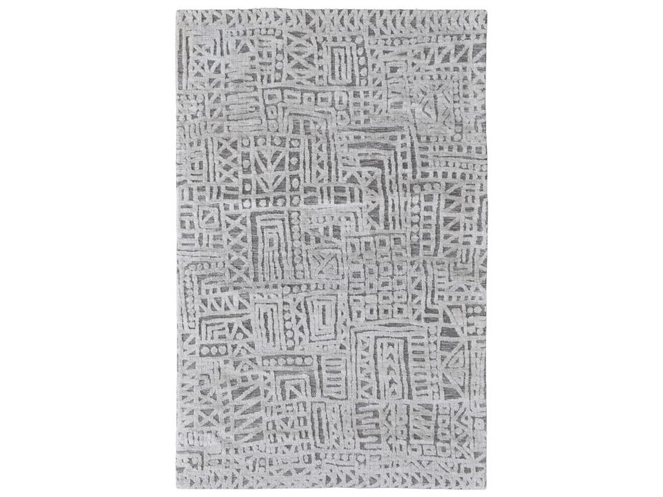 Colton Area Rug Modern Abstract Gray