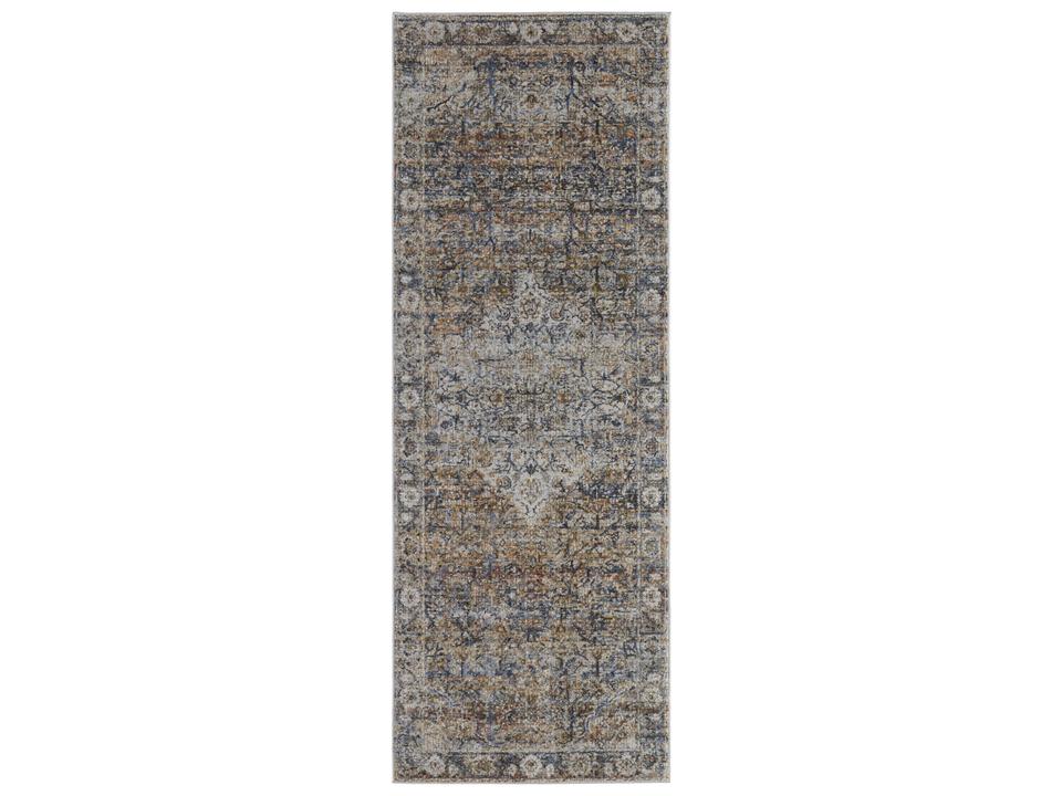 Kaia Bordered Runner Area Rug
