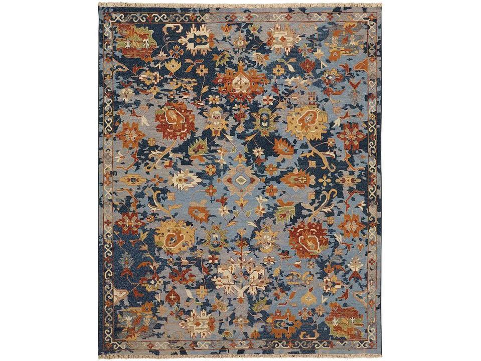 Leylan Bordered Area Rug