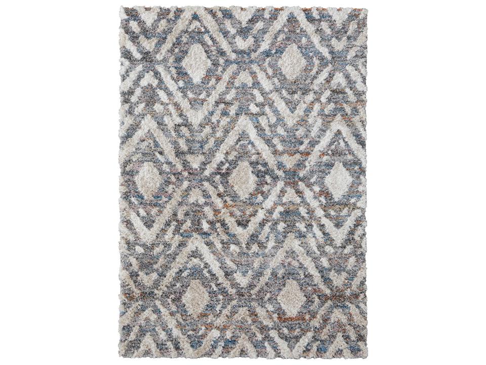 Mynka Shag Geometric Area Rug