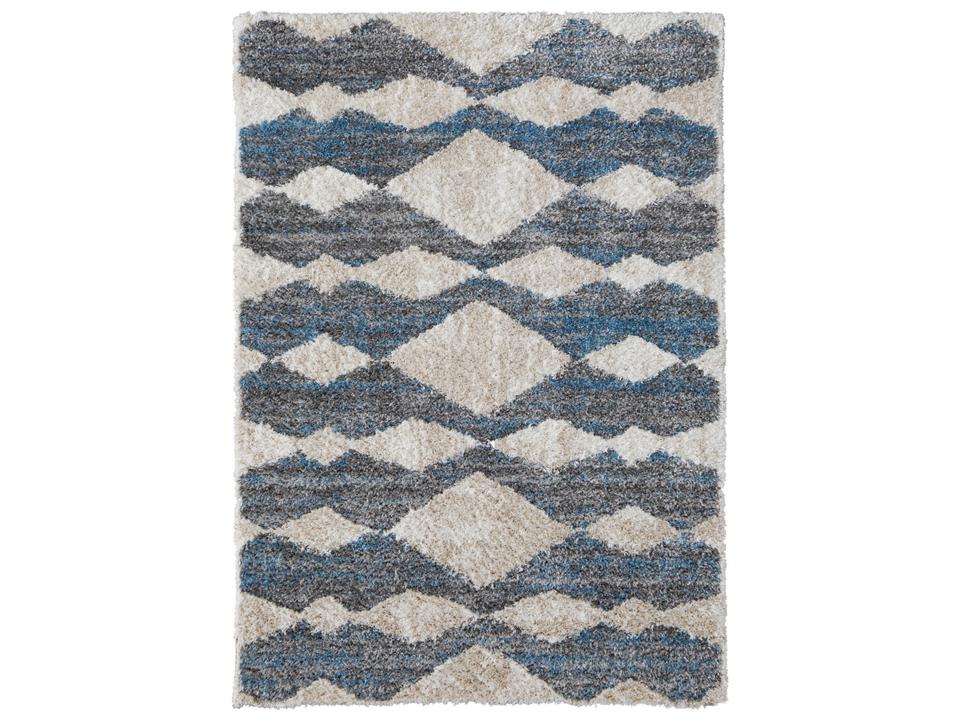 Mynka Shag Geometric Area Rug