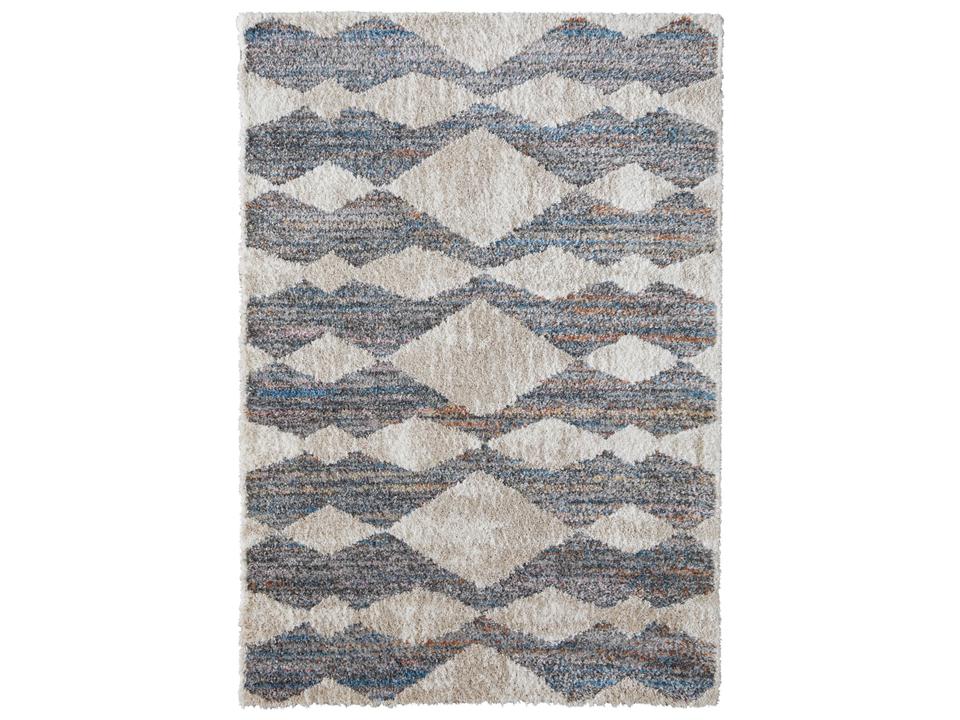 Mynka Shag Geometric Area Rug