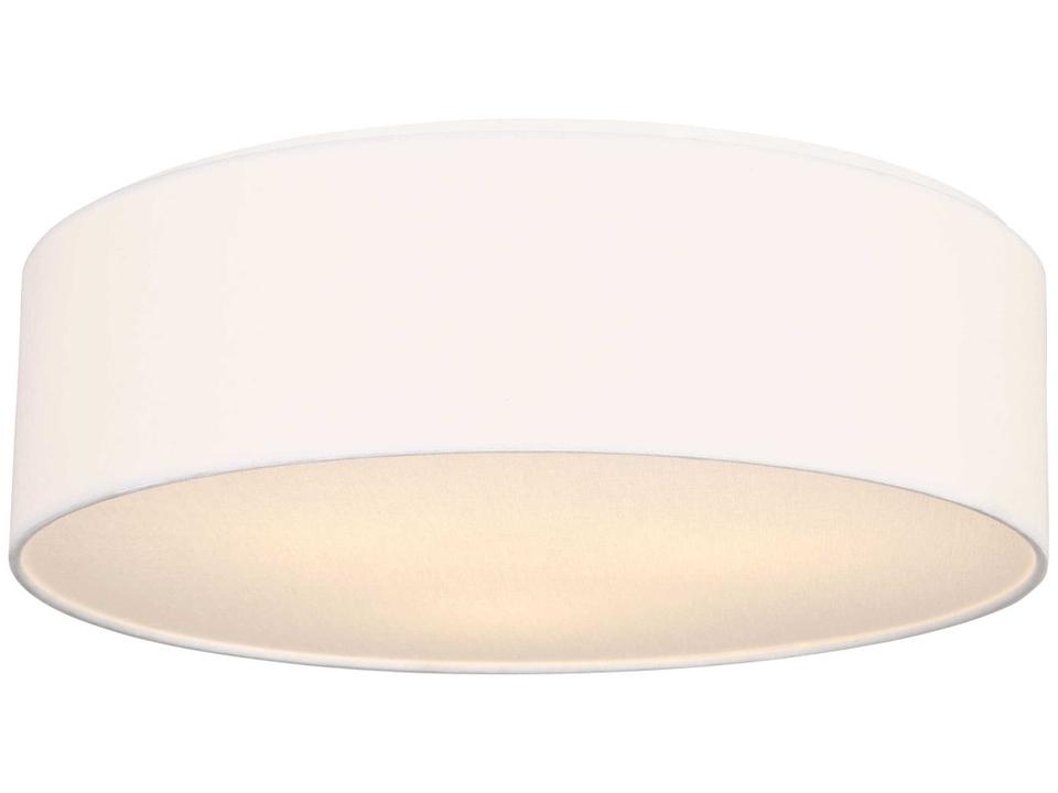 Larson 3-Light Flush Mount Ceiling Light in Matte White