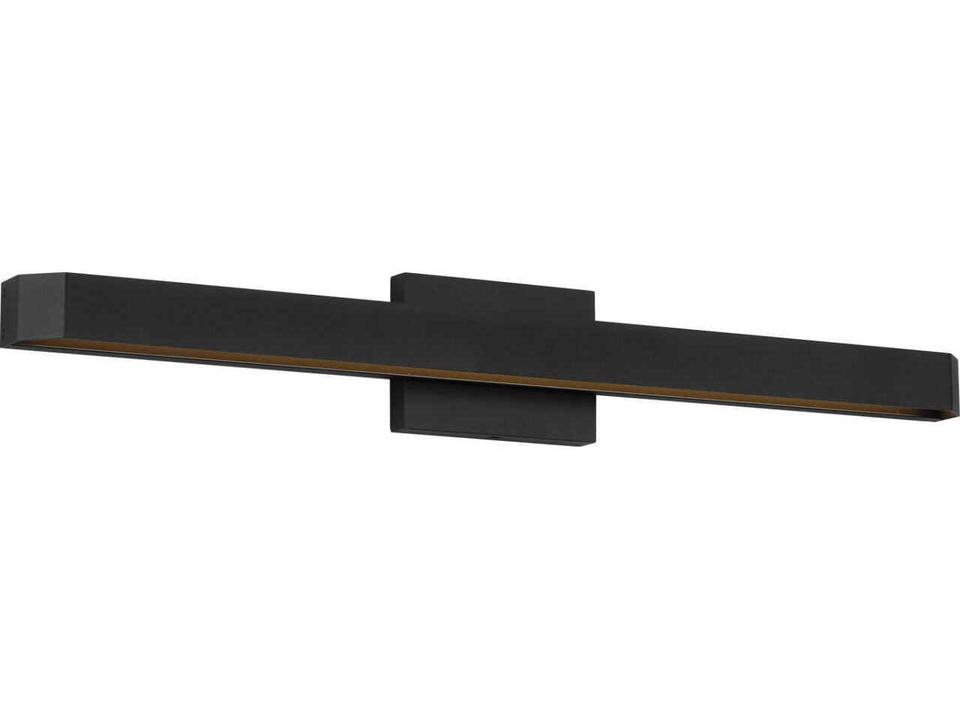 Lakemont 34-Inch LED Aluminum Outdoor Wall Light in Textured Black