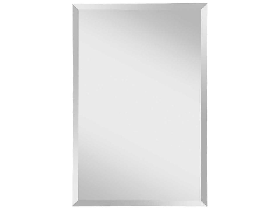 Infinity Rectangular Mirror in Clear Glass 24 x 36 Inch