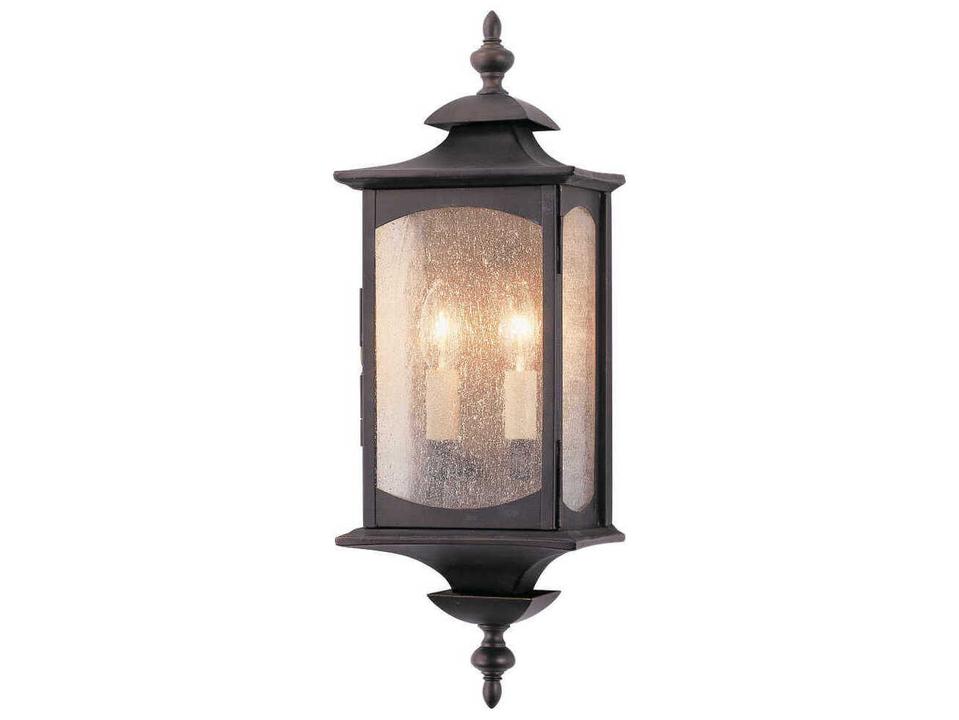 Market Square 2-Light Outdoor Wall Lantern in Oil Rubbed Bronze
