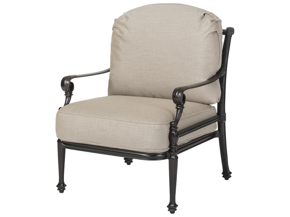 Grand Terrace Cast Aluminum Patio Lounge Chair