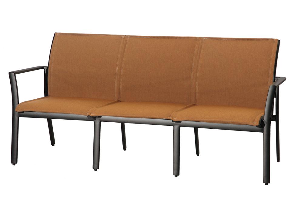 Echelon Padded Sling Aluminum Outdoor Sofa