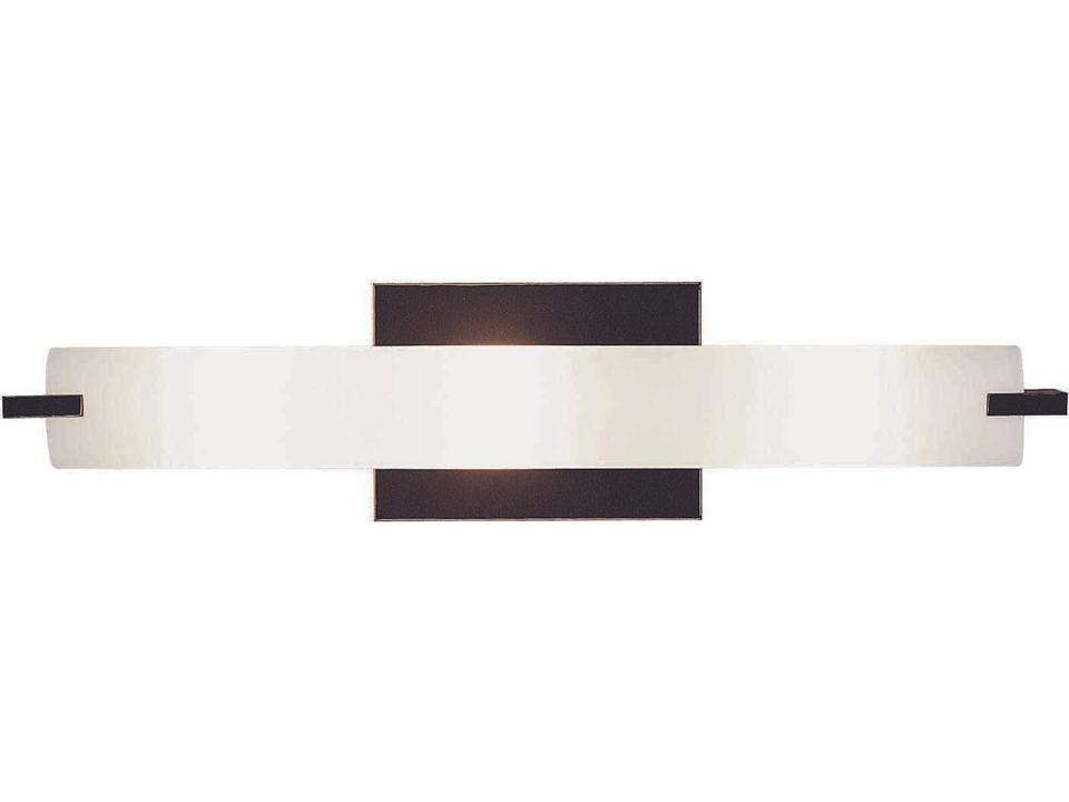Tube Bath Vanity Light in Dark Restoration Bronze