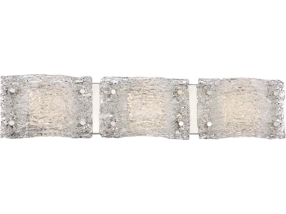 Forest Ice LED Bath Vanity Light Chrome