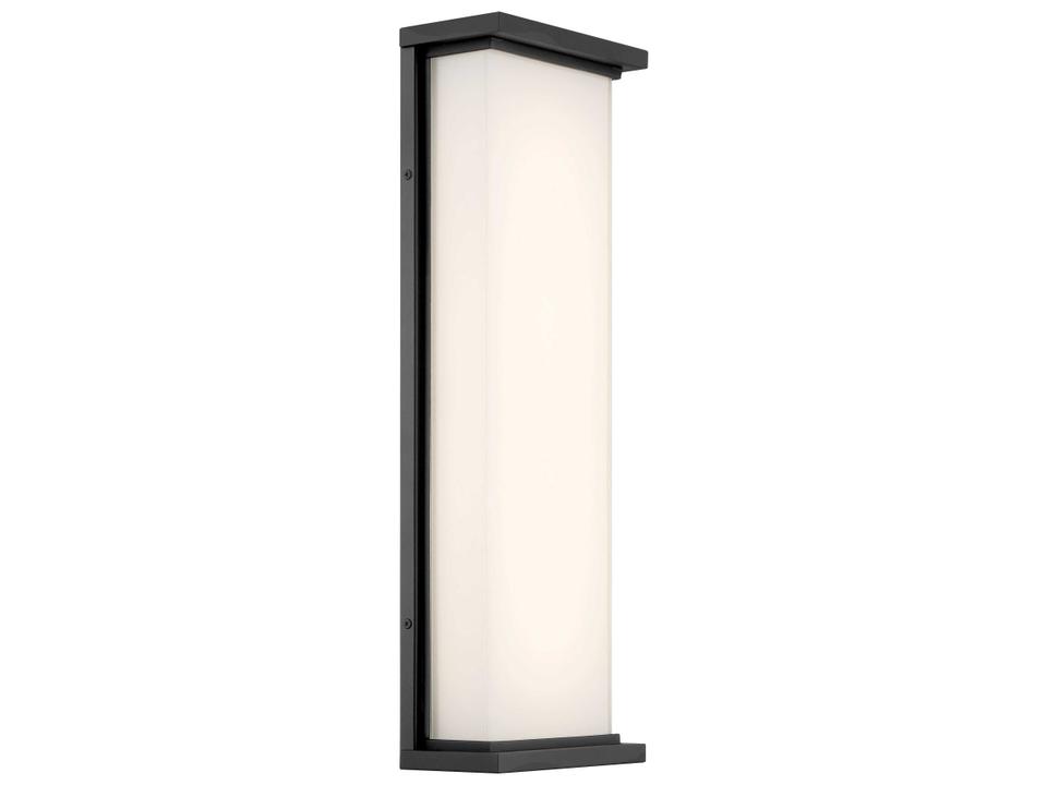 Caption 1-Light Outdoor Wall Light in Sand Coal