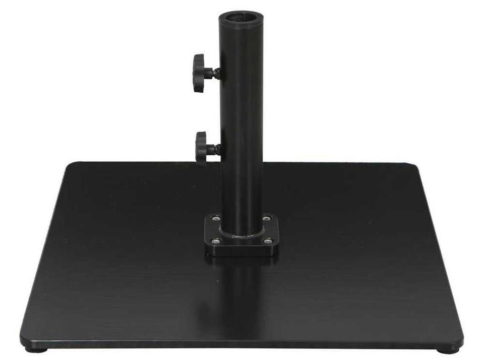 85 lb Steel 24 Inch Square Umbrella Plate Base
