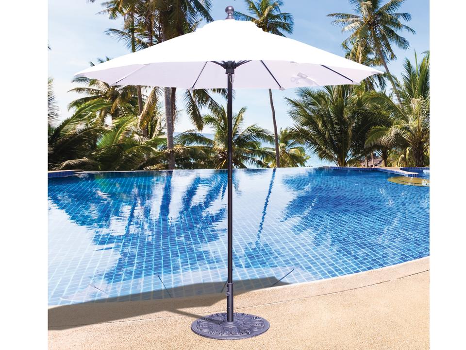 7.5 Foot Octagon Aluminum Push Up Lift Umbrella