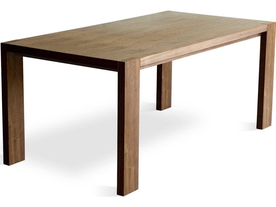 Plank Rectangular Dining Table in Walnut Wood
