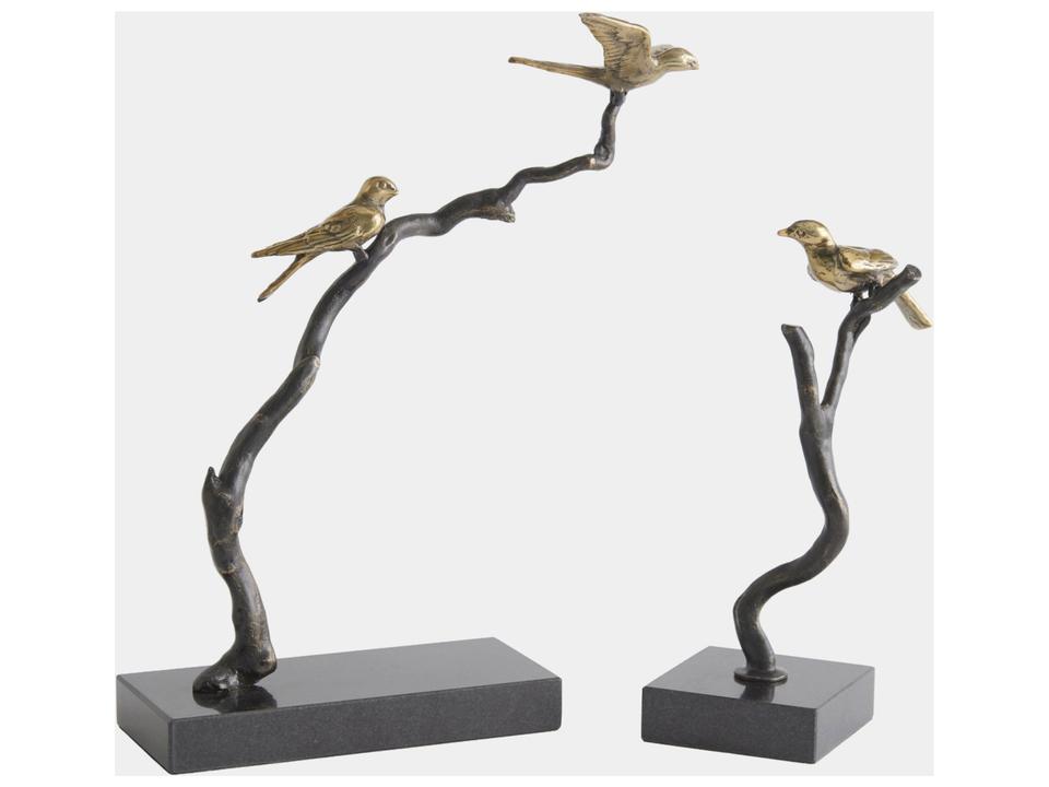 Perched Sparrows