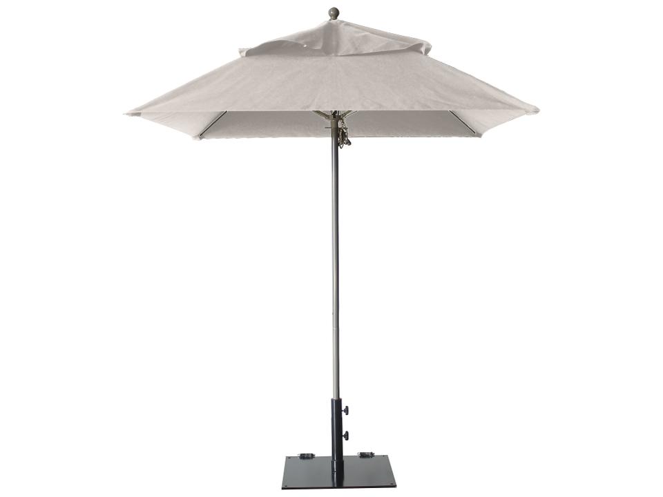 Windmaster 6.5-Foot Square Outdoor Umbrella in Canvas