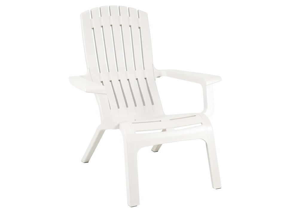 Westport Resin White Outdoor Adirondack Chair