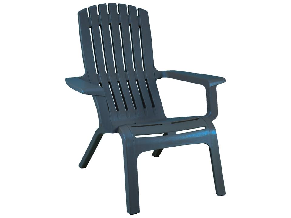 Westport Resin Barn Blue Patio Adirondack Chair