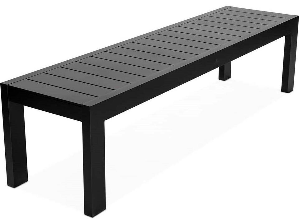 Classic Aluminum 3-Seat Dining Bench