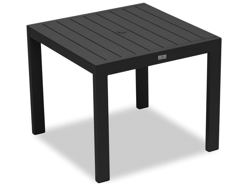 Classic Aluminum Square Dining Table Modern Outdoor Furniture