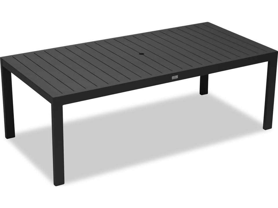 Classic Aluminum Rectangular Dining Table Outdoor Patio Furniture