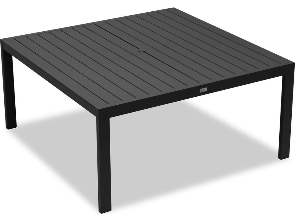 Classic Aluminum 8-Seat Square Dining Table